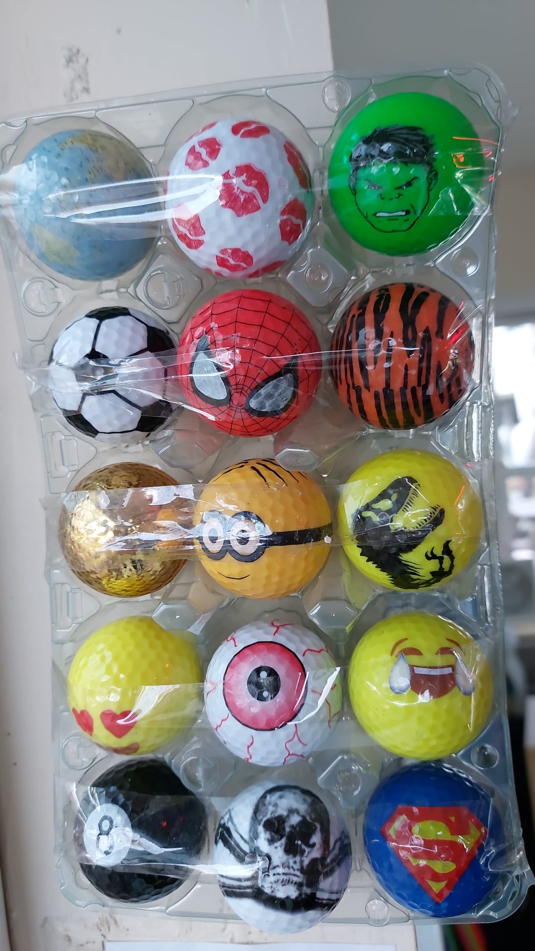 Emoji Golf Ball 